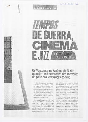 Os Verissimo na América do Norte...