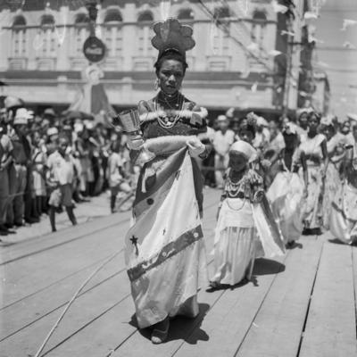 Desfile de agremiação carnavalesca