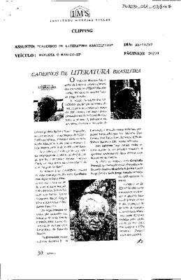 Cadernos de Literatura Brasileira