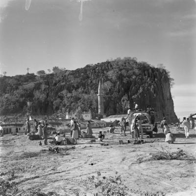 Acampamento de romeiros