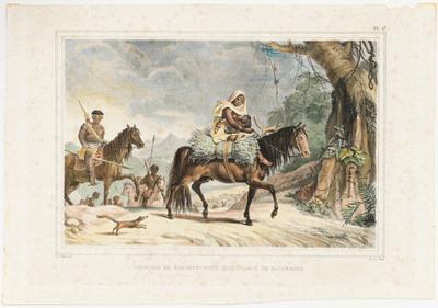 (Guaicurus / Tribo Guaicuru em busca de novas pastagens)