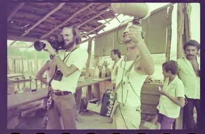 Filmagens de "Iracema: uma transa amazônica", com direção de Jorge Bodanzky e Orlando Senna