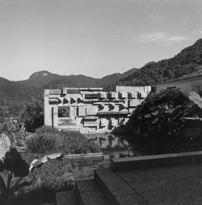 Painel de Burle Marx na residência de Cândido Guinle de Paula Machado