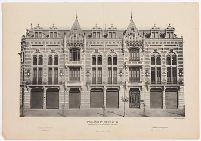 Predios nº 88-90-92-94. Proprietaria: V.O. 3º da Conceição e Bôa Morte