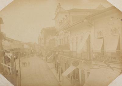 Rua da Imperatriz, antiga rua do Rosário, atual XV de Novembro