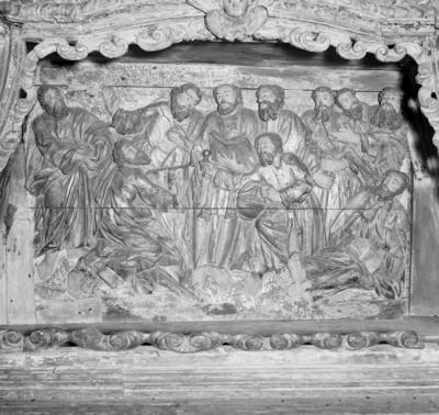 Ouro Preto, detalhe do altar mor da Igreja Matriz de Nossa Senhora da Conceição de Antônio Dias