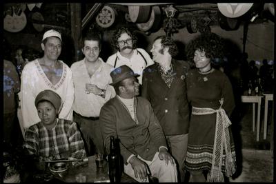 Casquinha, Cabral, Pelão, Arley, Tereza Santos e Candeia