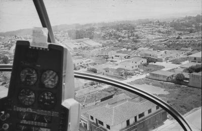 Sobrevoo de helicóptero em São Paulo