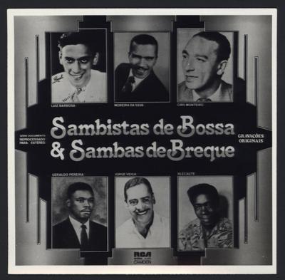 “Sambistas de bossa & sambas de breque” (capa de disco)