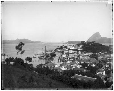Vista da Glória, vendo-se ao fundo o Pão de Açúcar