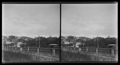 Rua do Passeio, destaque para bonde da linha Praça Mauá
