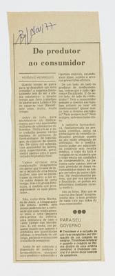 Do produtor ao consumidor