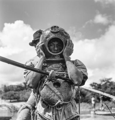 Garimpo de diamantes na Boca do Tauiri