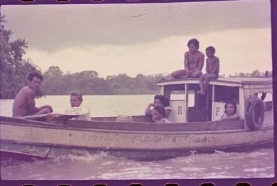 Filmagens de "Iracema: uma transa amazônica", com direção de Jorge Bodanzky e Orlando Senna