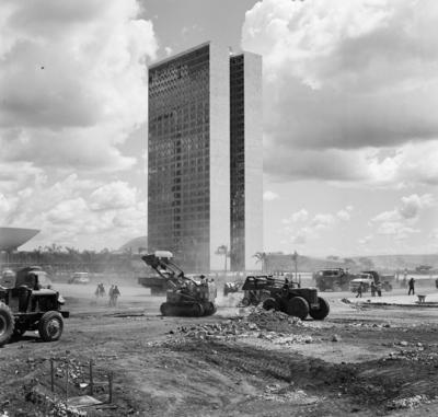 Congresso Nacional em construção
