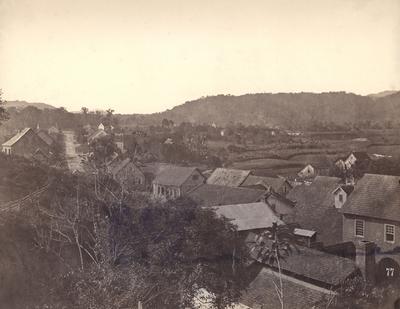 Blumenau, vista de Brusque
