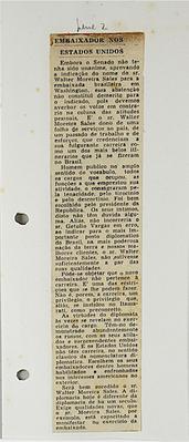 Embaixador nos Estados Unidos