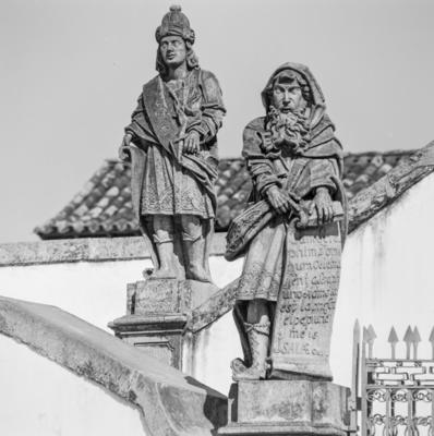 Profeta Isaias (à frente) e Profeta Baruc