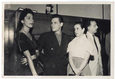 Sônia Ribeiro, Dionísio Azevedo e Flora Geny