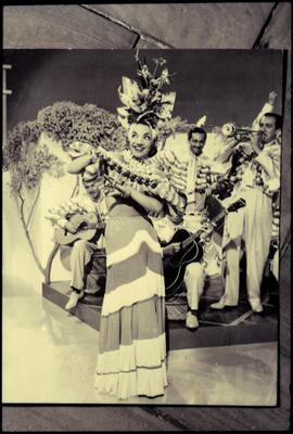 Carmen Miranda e o Bando da Lua (reprodução)