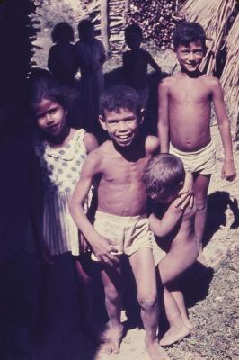 Vila de pescadores no litoral sul, próximo ao Quilombo de Sibaúma