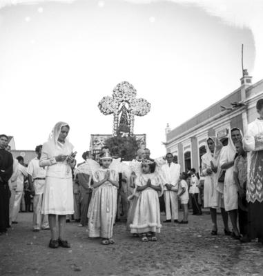 Canindé, romeiros, procissão com imagem de São Francisco das Chagas