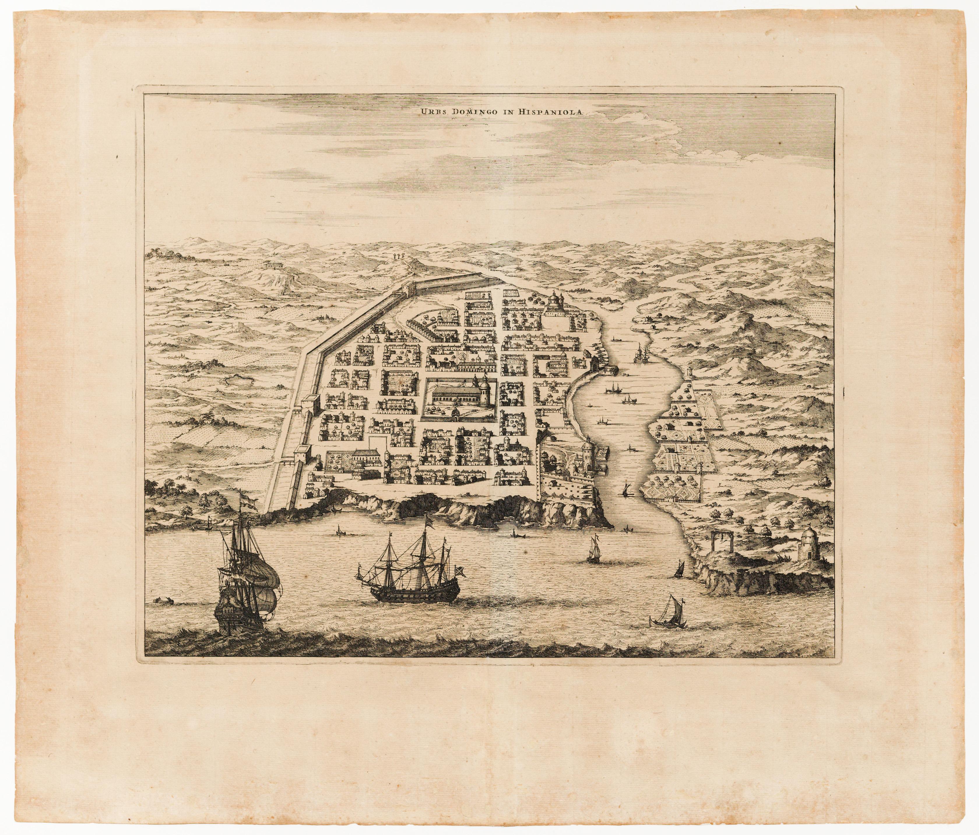 Urbs Domingo in Hispaniola