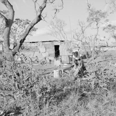 Moradia na Sacolândia, arredores de Brasília