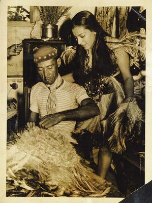 Zé Espinguela e Anita Otero