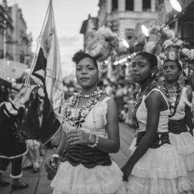 Desfile de agremiação carnavalesca