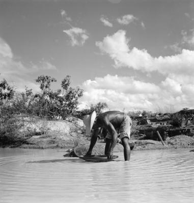 Garimpo de diamantes na Boca do Tauiri