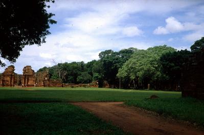 Ruínas da missão jesuítica San Ignacio Miní