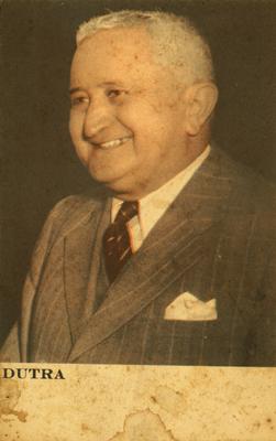 Eurico Gaspar Dutra (reprodução de periódico ou livro)