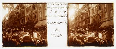 Corso Carnavalesco na Avenida Rio Branco