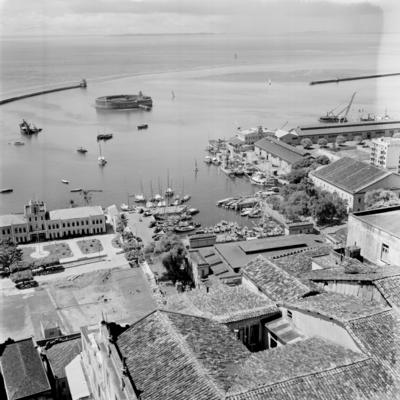 Baía de Todos os Santos a partir do Elevador Lacerda
