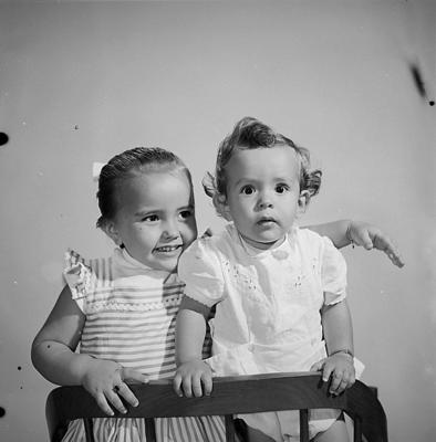 Ana Maria e Eduardo Jorge Soares - crianças