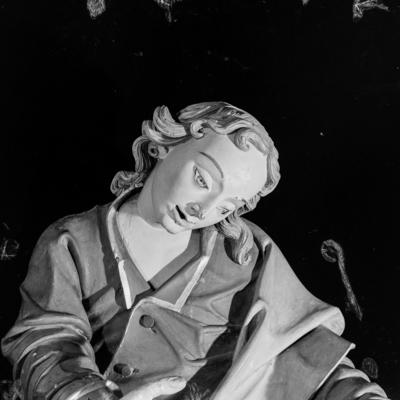 Via Crucis, Passos da Paixão, esculturas de Aleijadinho, São João Evangelista no Passo da Ceia