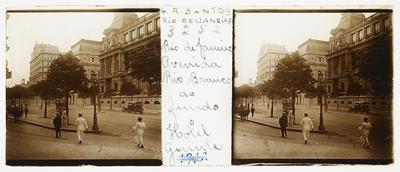 Transeuntes na Avenida Rio Branco