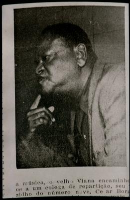 Pixinguinha em estúdio (reprodução)