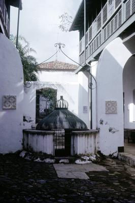 Museu do Estado - pátio interno e poço