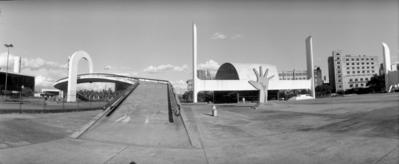 Vista externa do Memorial da América Latina