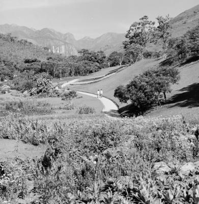 Residência de Odette Monteiro, projeto do arquiteto Wladimir Alves de Souza e Burle Marx