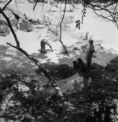 Garimpo de diamantes na Boca do Tauiri