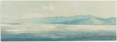 (Chegada ao Rio de Janeiro, a oeste do Pão de Açúcar, cerca de quatro léguas de distância)