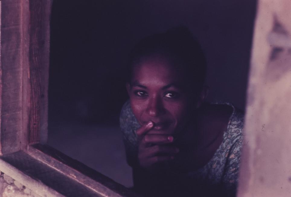 Vila de pescadores no litoral sul, próximo ao Quilombo de Sibaúma