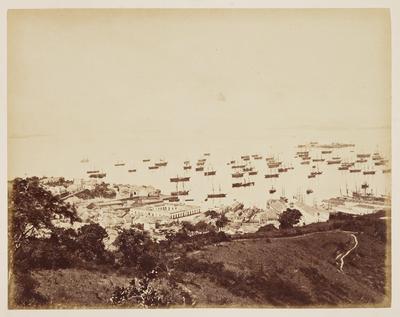 Vista da Prainha e Saúde; a partir do Morro do Livramento