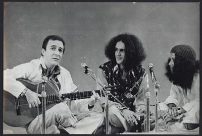 João Gilberto, Caetano Veloso e Gal Costa
