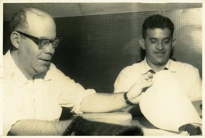 Oswaldo Moles e Irvando Luís