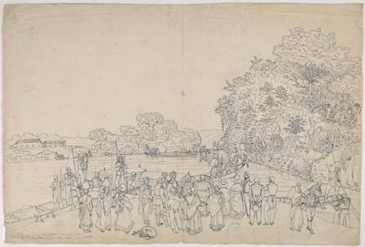 Partida de uma expedição mercantil de Porto-Feliz para Cuiabá