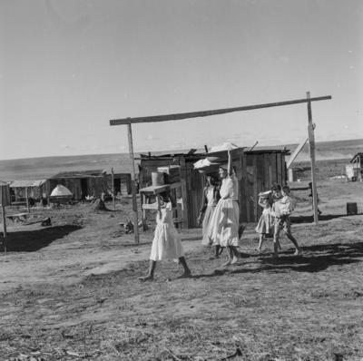 Moradia na Sacolândia, arredores de Brasília